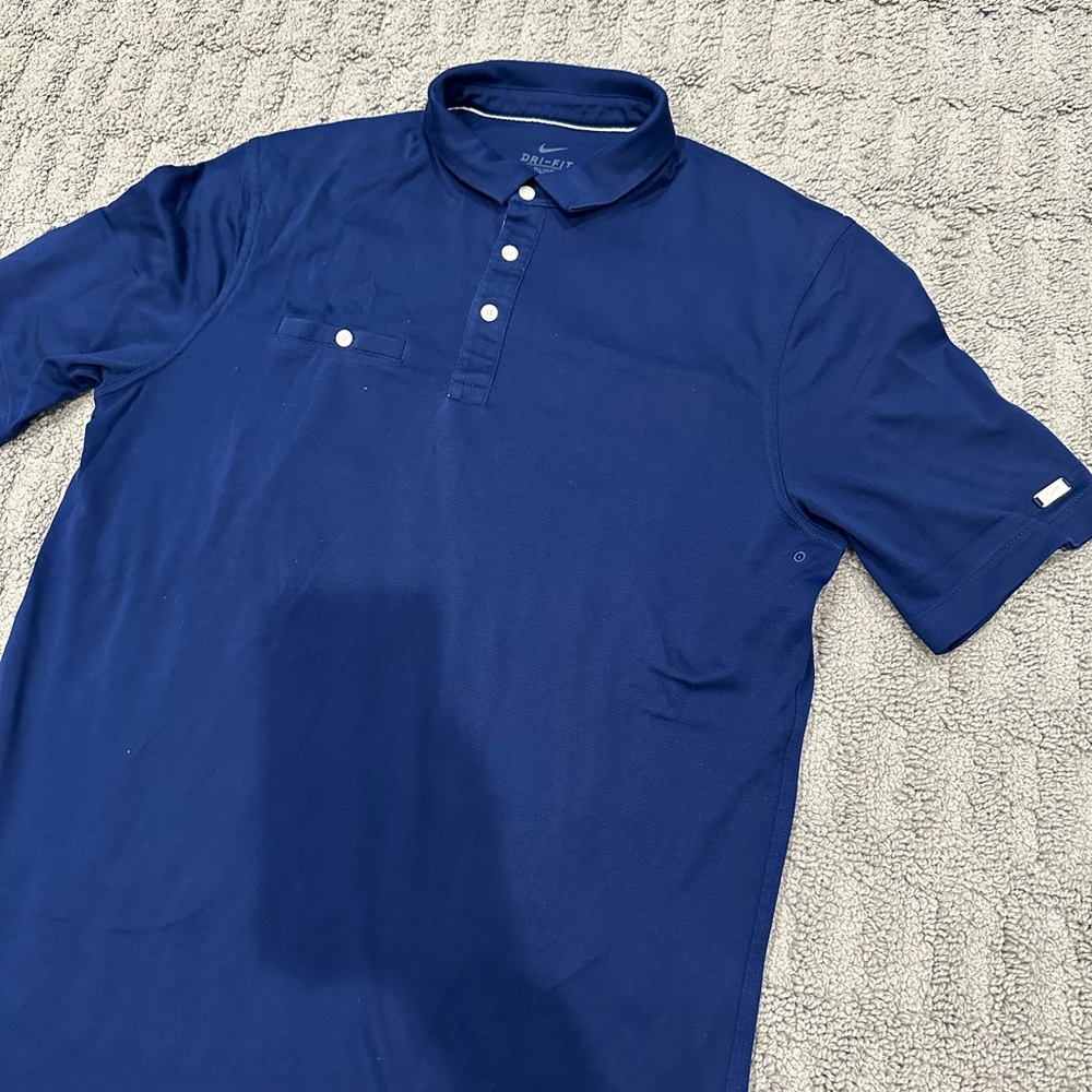 Navy Blue Men's Shirt by Nike
